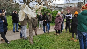 Građani ponovo brane nasip